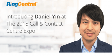 MeetDanielYinattheCall&ContactCentreExpoinExCelLondon