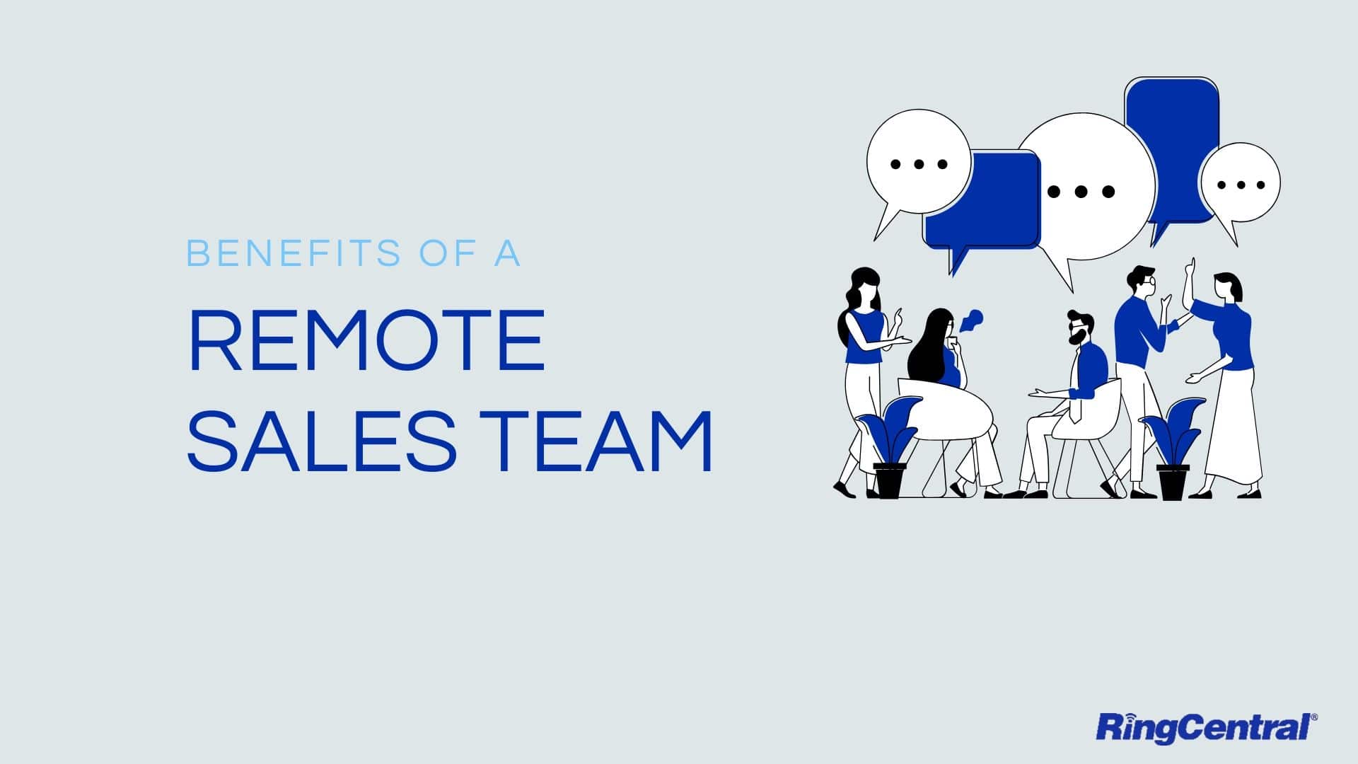 benefits of remote sales team