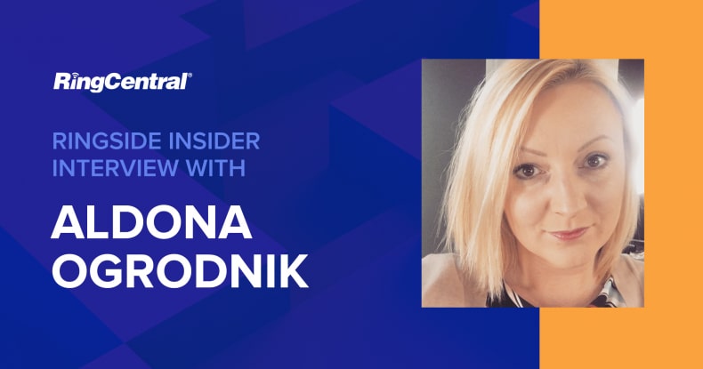 Ringside Interview Aldona Ogrodnik