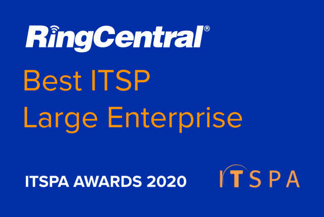 ITSPA awards RingCentral winner