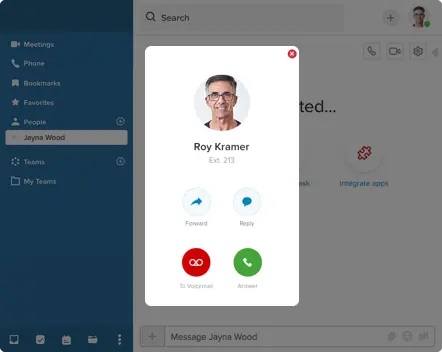 Make or answer calls in RingCentral App