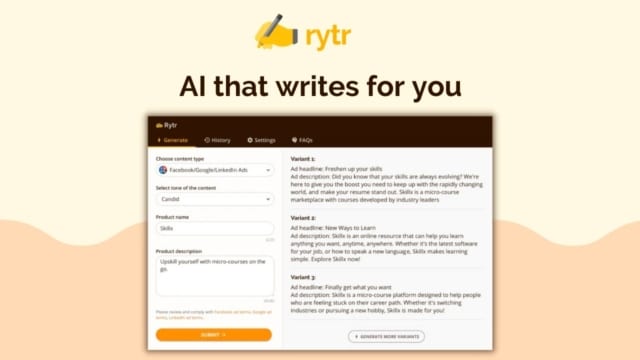 RYTR - how it works