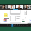 users on a video call using the whiteboard function of RingCentral Video